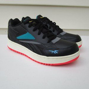 Reebok Court Double Casual Black Seaport Teal EH3280 Women's Shoes Size 9